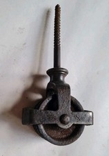 One Double Pulley wheel Upcycle/clothes Airer Old Vintage 