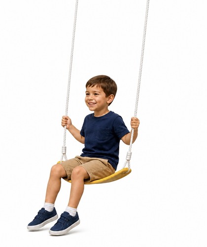 Swing seat with soft - with, touch