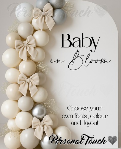 Personalised baby bloom - personalised, in