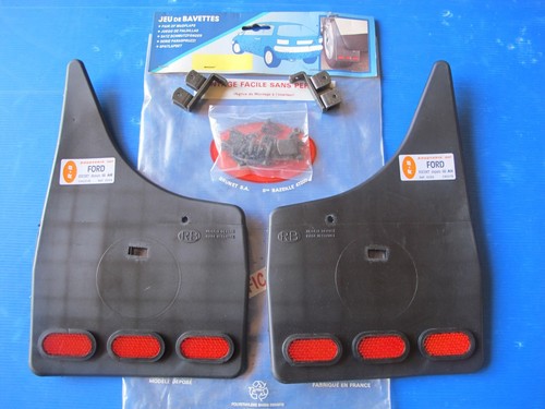 Rear mud flaps - mud, with