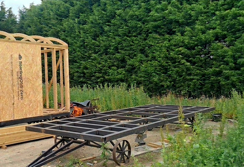 Shepherds hut chassis - chassis,
