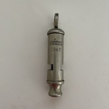 Vintage WW2 Whistle by J