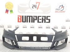 AUDI A3 S3 2017 - 2020 OEM S LINE HATCHBACK FRONT BUMPER + & WASH JETS