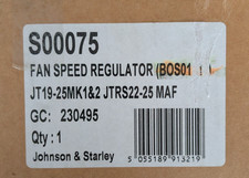 Johnson & Starley Fan Speed