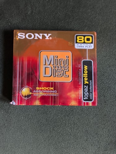 Sony mini disc minute - mini, 80