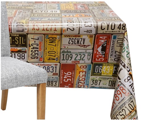 Wipe clean tablecloth pvc - wipe,