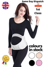 UK Maternity Pregnancy Belt Lumbar Back Support Waist Band Belly Bump Brace