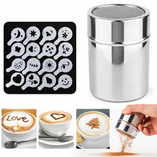 Stainless steel coffee shaker - coffee,