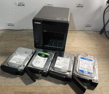 NAS - Qnap - TS-412 - 4x1TB - As Is