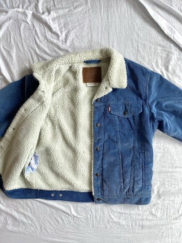 Levi blue corduroy sherpa - levi’s,