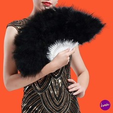 Babeyond Women's 1920s Marabou