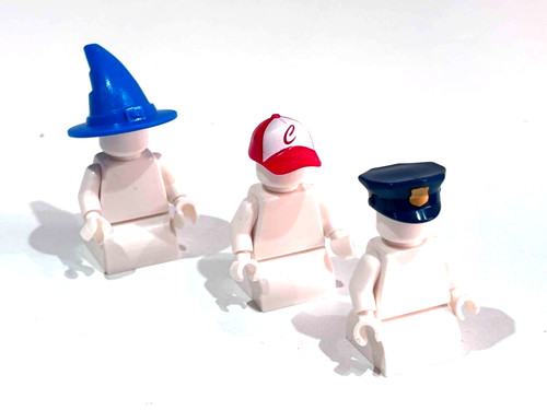 Lego minifigure headgear hat - lego,