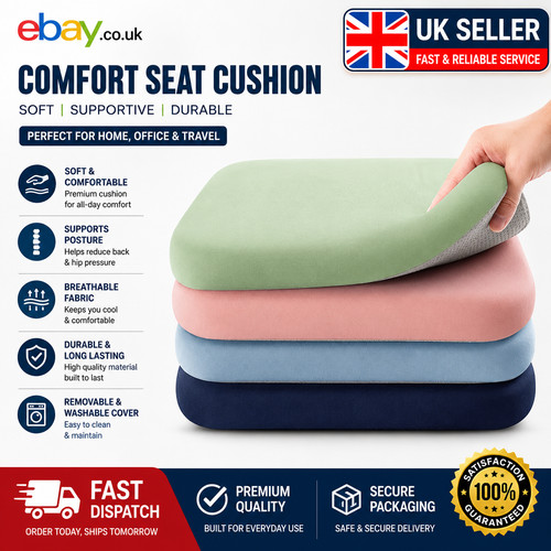 Memory foam seat cushion 4cm - memory,