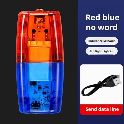 Red blue led strobe - led, warning