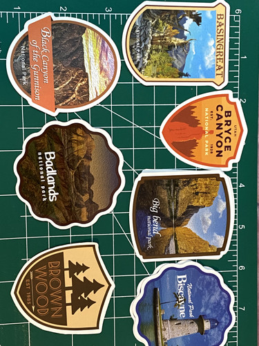 National parks decals stickers - parks,
