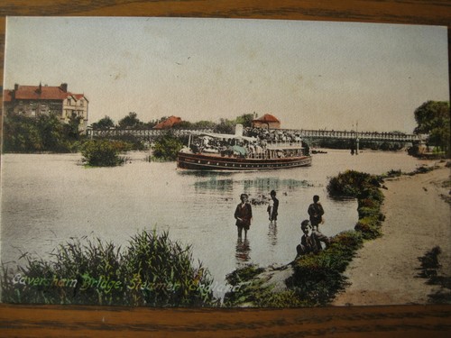 River steam boat england - boat, at