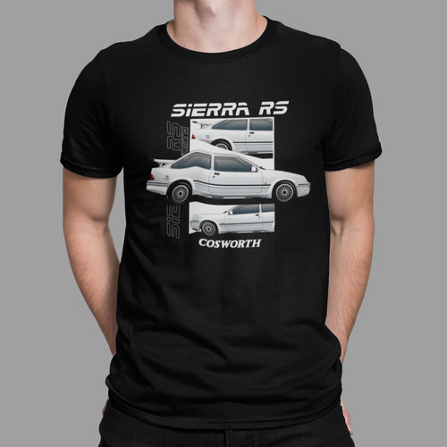 Retro ford cosworth car - rs,