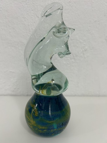 Mdina signed glass large - mdina, sea