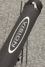 vision 3 zone trout fly fishing rod 9'6" travel fly 6 rated