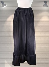 Feminine Vintage Black Nylon