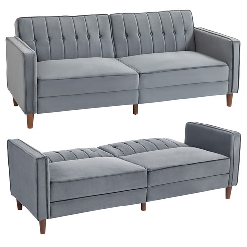 Homcom convertible sofa futon - homcom,