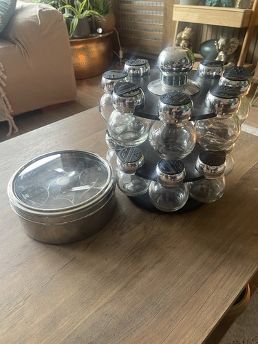 Spice rack with - with, and
