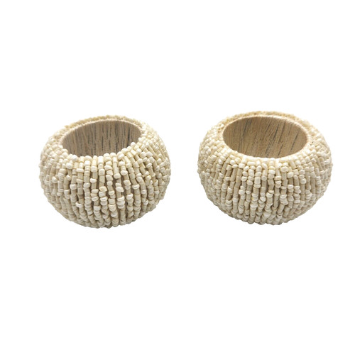Glass beaded napkin - glass,