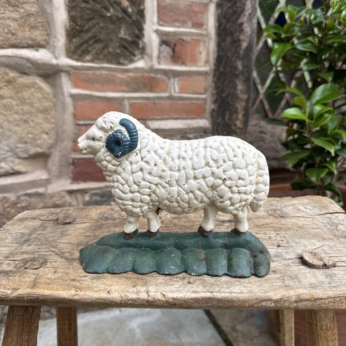 Cute ram doorstop - cute,