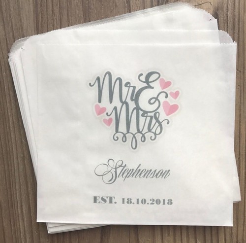 Personalised wedding sweet - personalised,