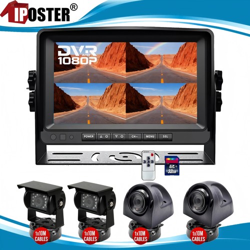 Quad monitor dashcam 360 - monitor,