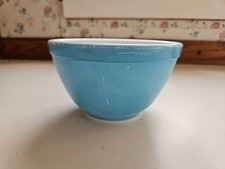 Vintage Pyrex Blue & White