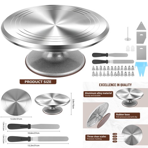 31cm rotating cake icing - 31cm,