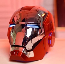 AUTOKING IRON MAN HELMET SILVER NEW  reduced  best price ever sent from UK🇬🇧 