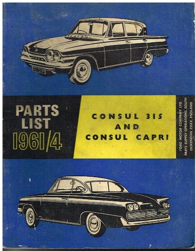 Ford consul classic 315 - ford, &