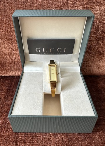 Gucci 1500l vintage gold tone - vintage,