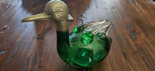 Antique bohemian green glass - antique,
