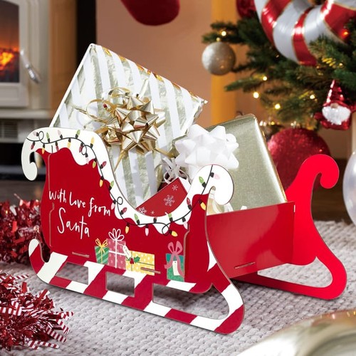 Large santa christmas - large, sleigh