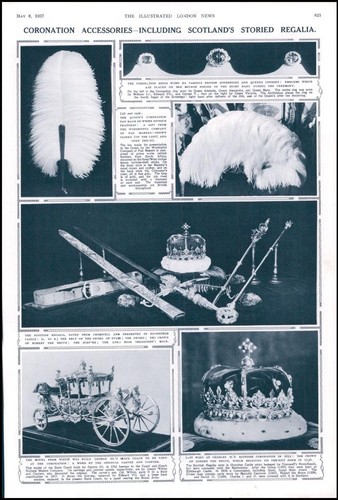 1937 royalty coronation rings - coronation,