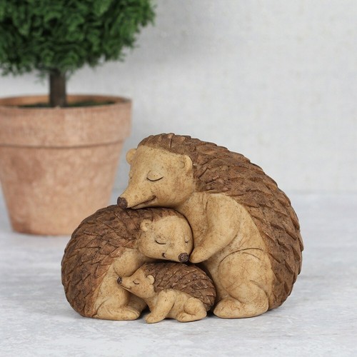 Hedgehog family ornament gift - family,
