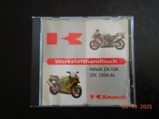 Workshop Manual Kawasaki Ninja ZX12R, ZX1200-A Repair Manual on CD