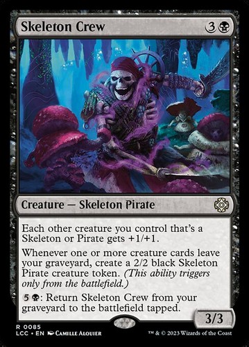 Skeleton crew normal lcc - crew, 85