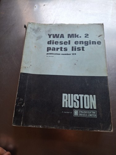 Old vintage ruston diesel - ruston,