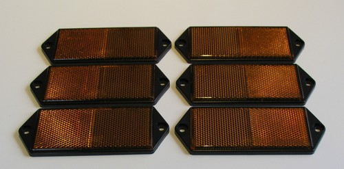 Amber reflectors trailer - reflectors, parts