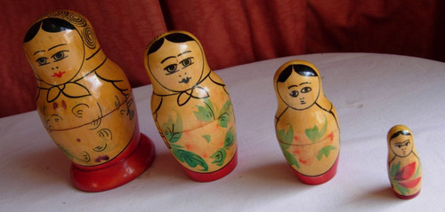 Russian matryoshka nesting - russian,