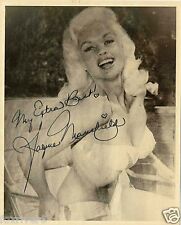 JAYNE MANSFIELD Signed