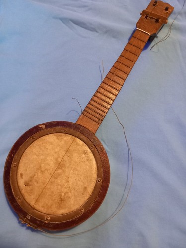 Vintage unmarked banjolele - vintage,