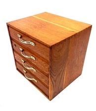 Antique Wooden Tabletop Filing