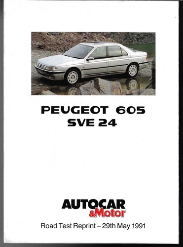 Peugeot 605 sve 24 - sve-24, road