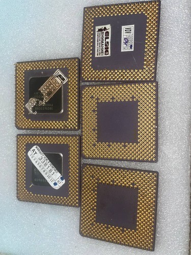 Gold scrap cpu - gold,
