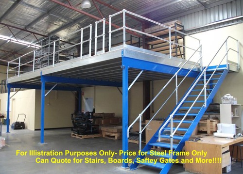 New mezzanine floor balcony - new, /